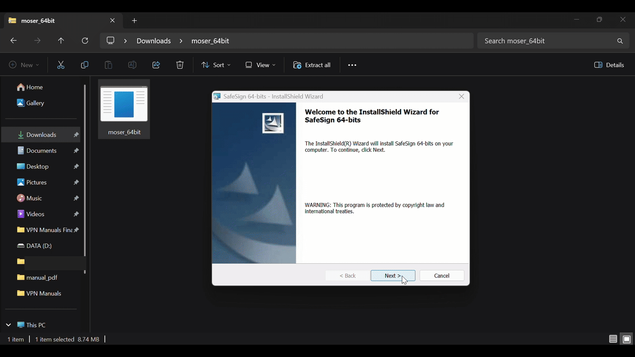 Screenshot of the InstallShield Wizard Completed screen with Finish highlighted.
